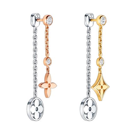 louis vuitton gold earrings price|louis vuitton diamond earrings.